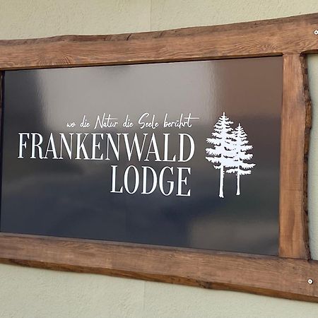 Frankenwald-Lodge Schwarzenbach am Wald Zewnętrze zdjęcie