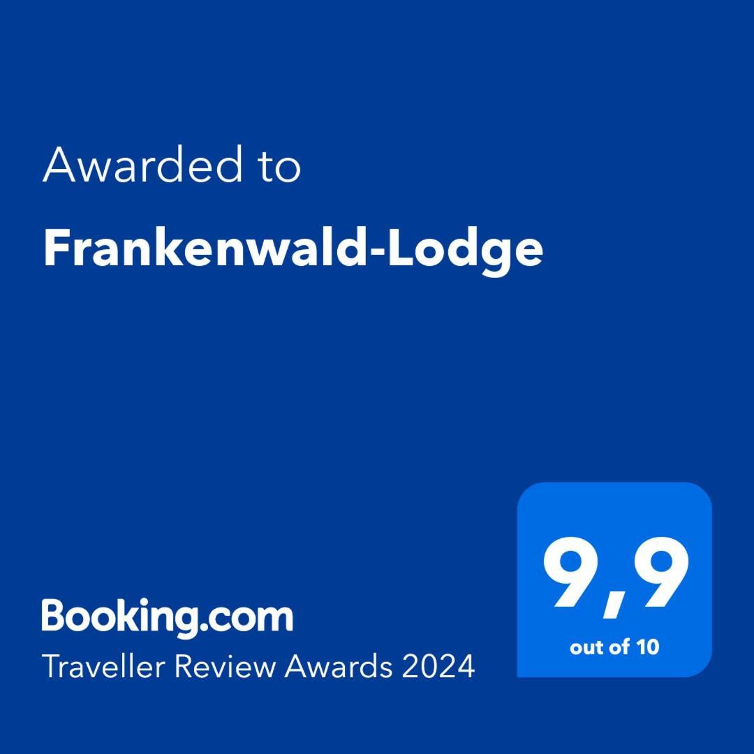 Frankenwald-Lodge Schwarzenbach am Wald Zewnętrze zdjęcie
